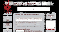 Desktop Screenshot of legendsofhorror.org